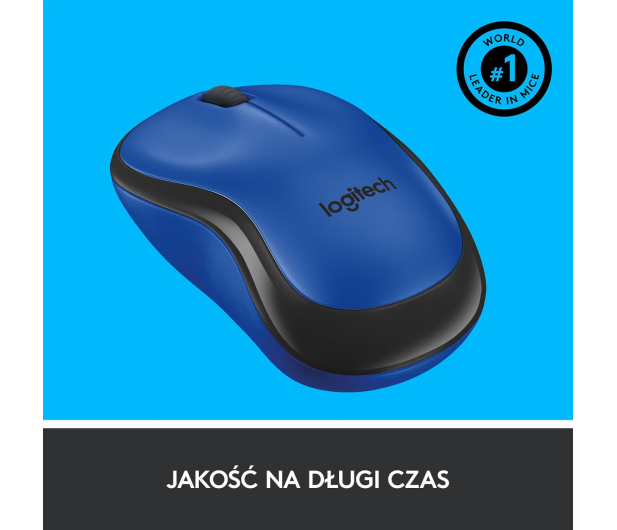 LOGITECH M220 niebieska - 329385 - zdjęcie 10